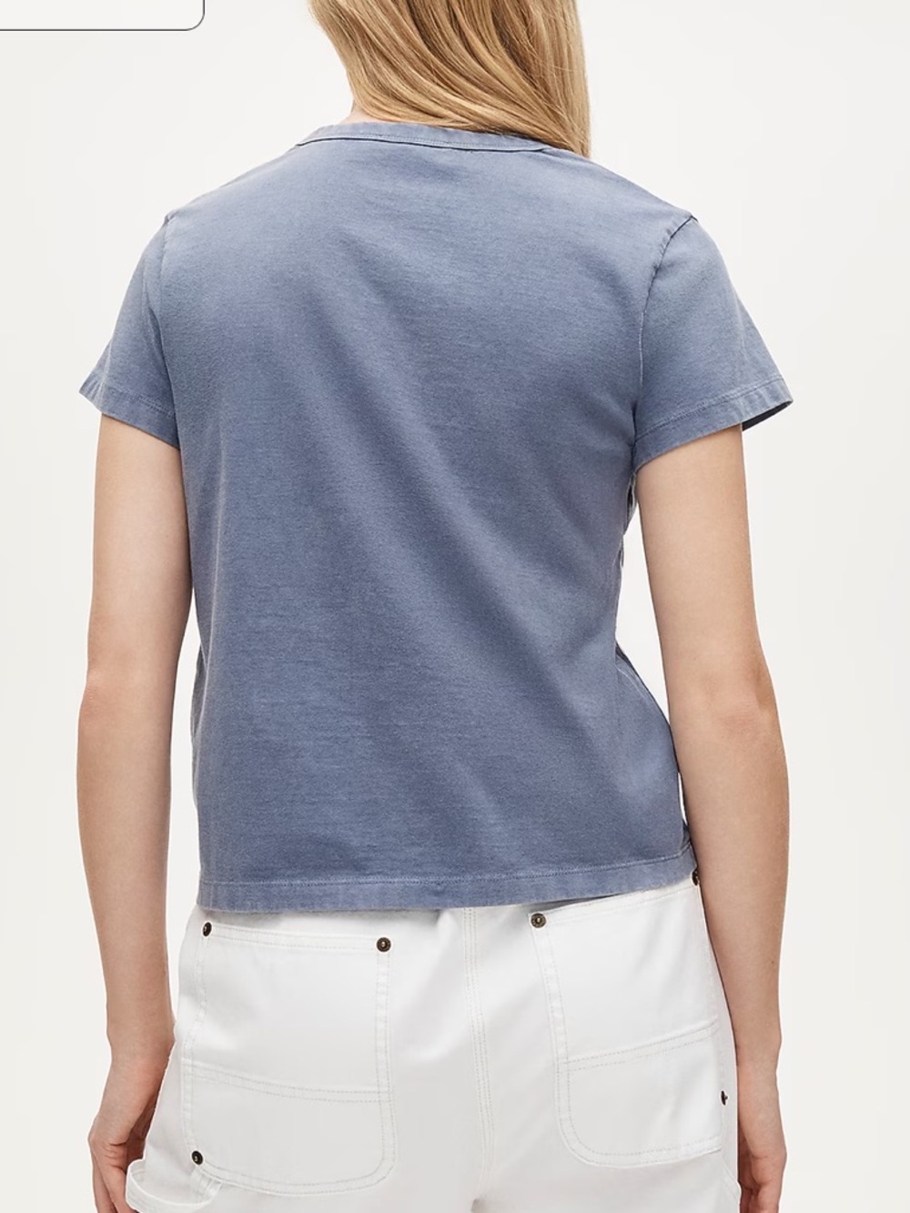 J crew evening shadow Boyfriend jersey classic-fit T-shirt - Picture 2 of 4